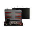 Backgammon Set - Black/Gray/Red